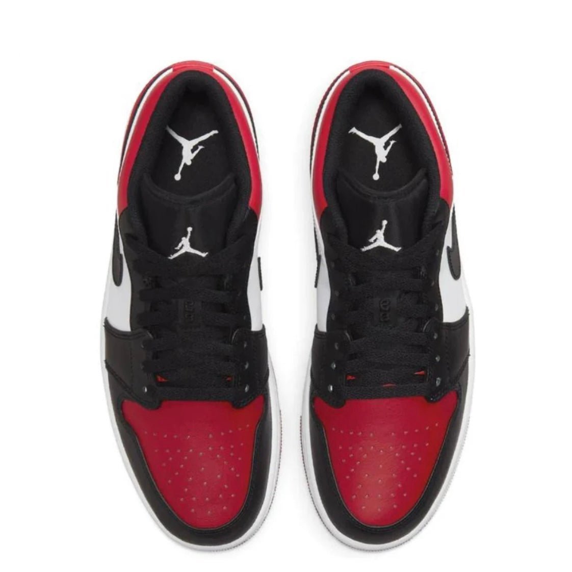 Jordan 1 Low “ Bred Toe ‘’