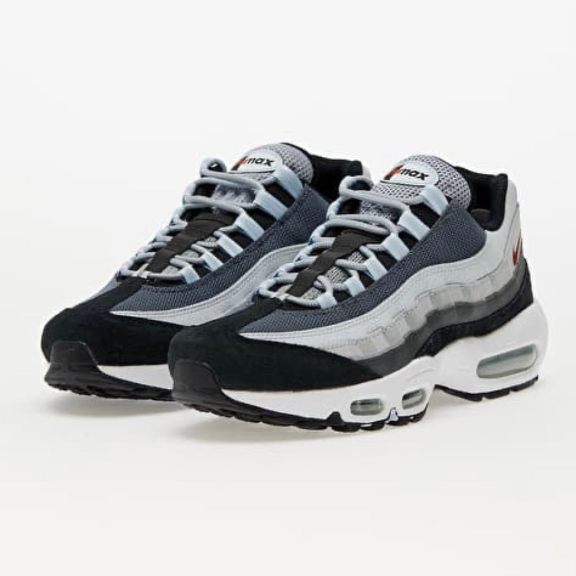 Nike Air Max 95 “Wolf Grey/ Rugged Orange-Black-Blue Tint”