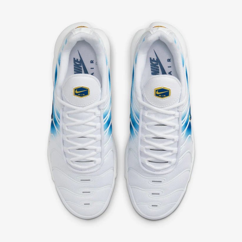 Nike Air Max Plus TN - “Spray Paint Swoosh White/Blue”