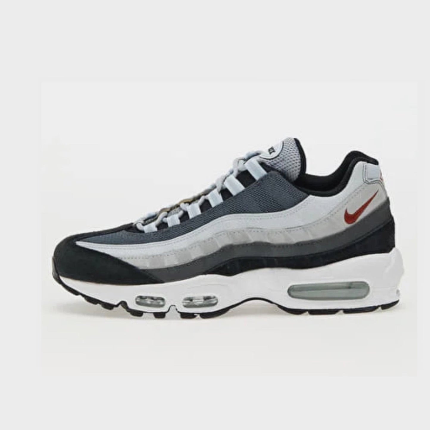 Nike Air Max 95 “Wolf Grey/ Rugged Orange-Black-Blue Tint”