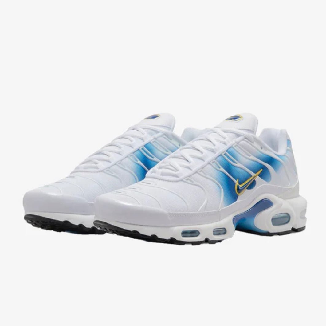 Nike Air Max Plus TN - “Spray Paint Swoosh White/Blue”