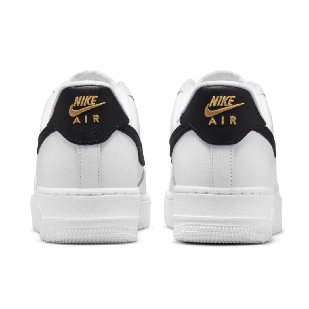 Nike Air Force 1 Low ‘07 “Essential White Black Gold”